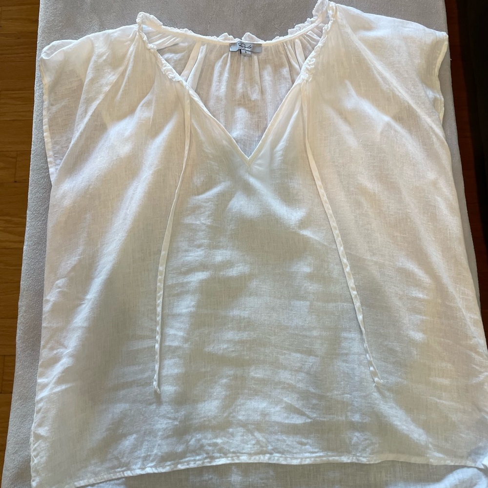 Rails Raven Linen Blend Top - image 7